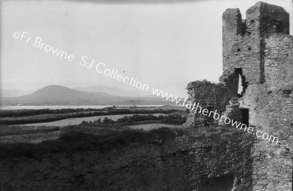 ALL ALSO CX.DOWN.5 : FROM TOP OF CASTLE TOWARDS MOURNE MOUNTAINS